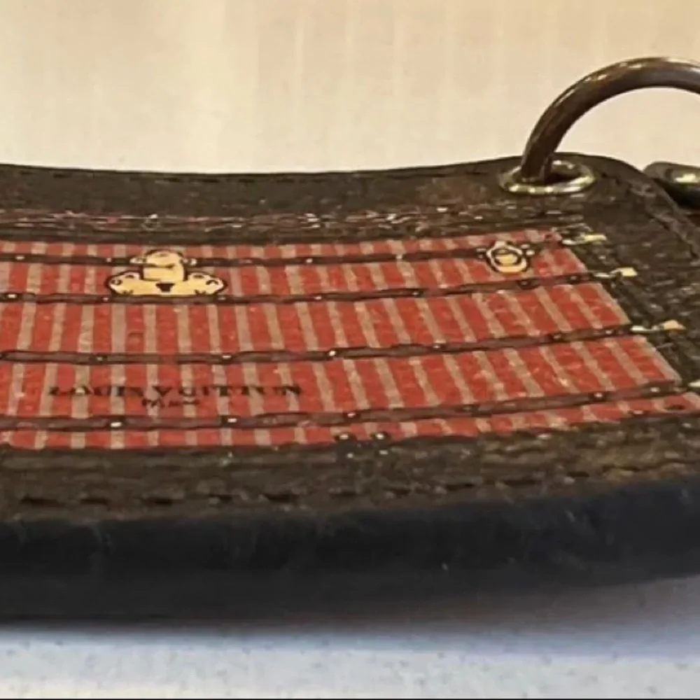Louis Vuitton Brown and Red Keychain - Picture 7 of 7